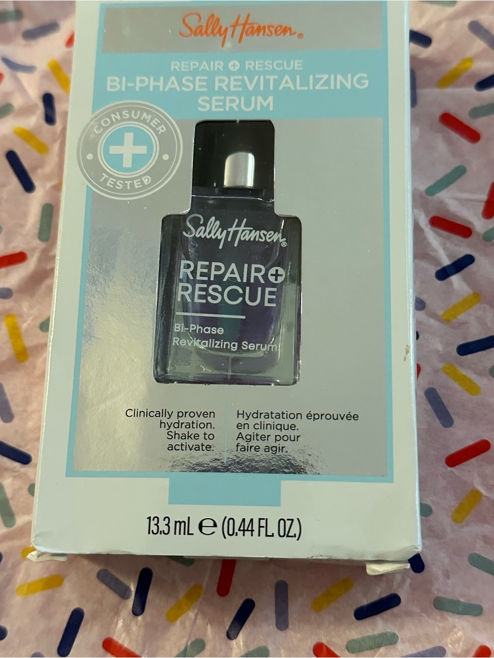 Sally Hansen Repair + Rescue Bi-Phase Revitalizing Serum - Purple